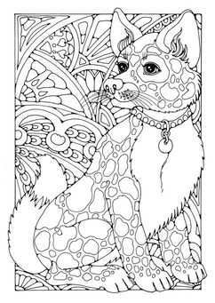Kleurplaat Hond Afb 18700 Kleurplaten Mandala Kleurplaten Boek Bladzijden Kleuren