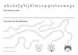 Name Writing And Pencil Control Worksheets Sb6277 Schrijfhoek Fijne Motoriek School