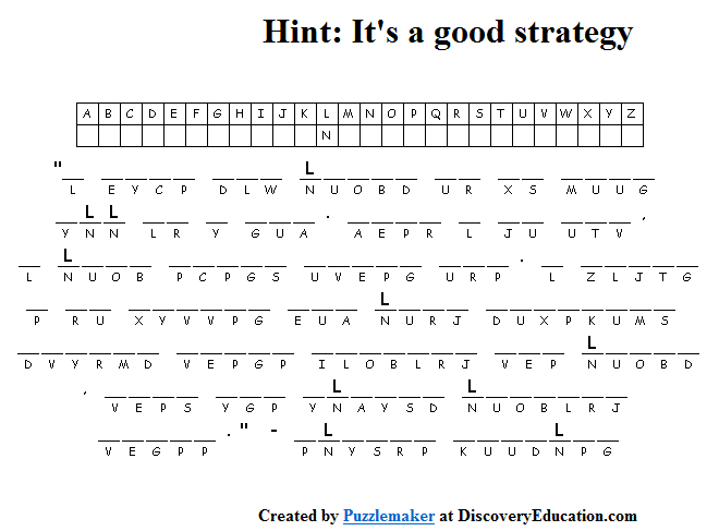 Cryptograms Word Puzzles Printable Printable Daily Cryptogram Puzzles Word Puzzles Pr