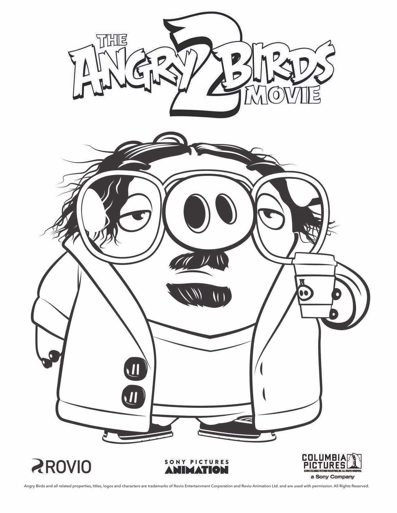 The Angry Birds Movie 2 Garry Coloring Page Cartoon Coloring Pages Bird Coloring Page