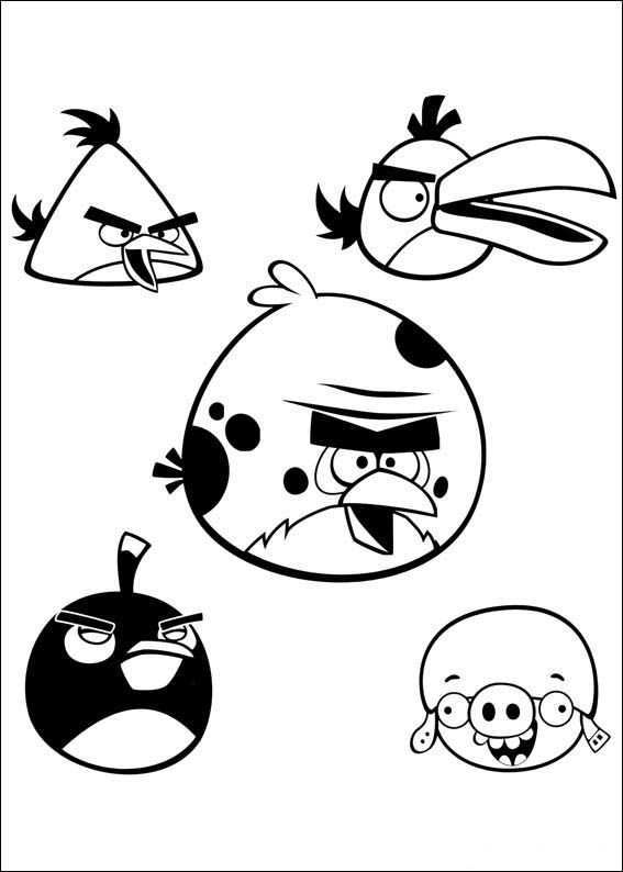 Angry Birds Coloring Pages 49 Bird Coloring Pages Owl Coloring Pages Halloween Colori