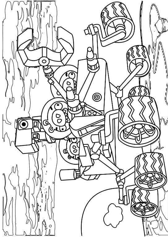 Kids N Fun Coloring Page Angry Bird Space Angry Birds Space 2 Cool Coloring Pages Col