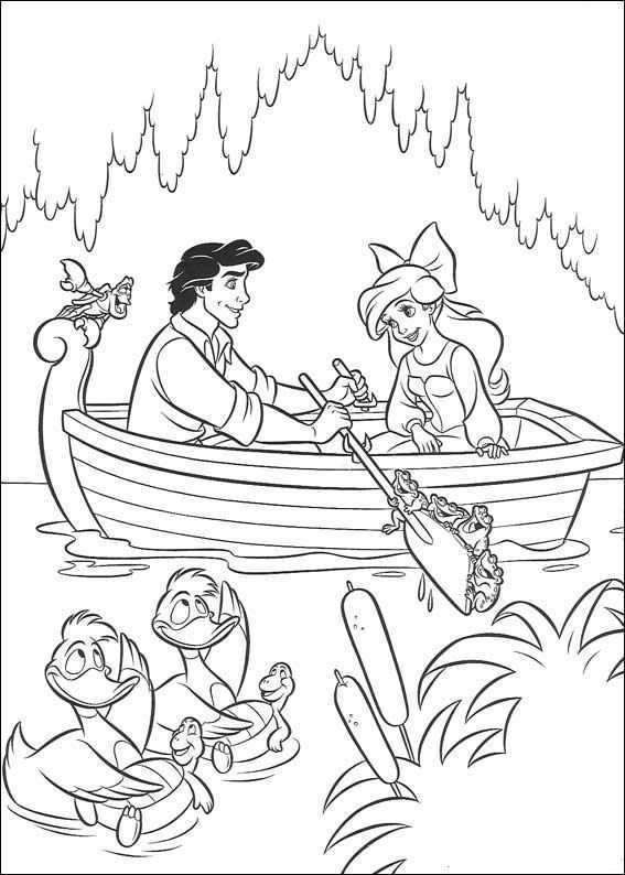 Coloring Page Ariel The Little Mermaid Ariel The Little Mermaid Ariel Coloring Pages