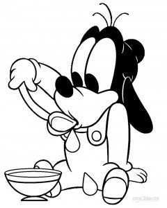 Baby Goofy Coloring Pages Baby Coloring Pages Mickey Mouse Coloring Pages Minnie Mous