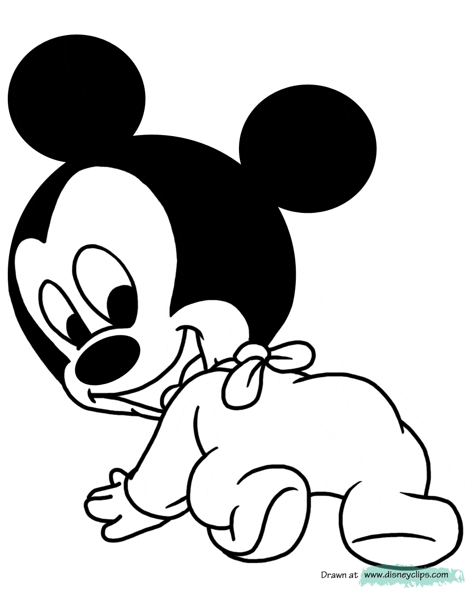Disneybabies8 Gif 976 1 247 Pixels Baby Disney Characters Mickey Mouse Coloring Pages Baby Mickey Mouse