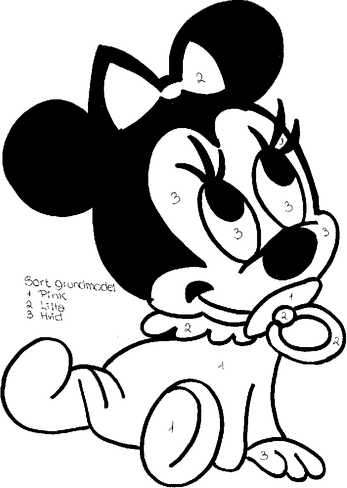 Imagenes De Minnie Baby Az Dibujos Para Colorear Paginas Para Colorear Disney Imagene