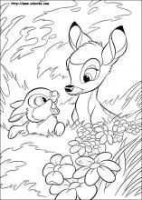Bambi Coloring Pages On Coloring Book Info Cartoon Coloring Pages Disney Coloring Pag