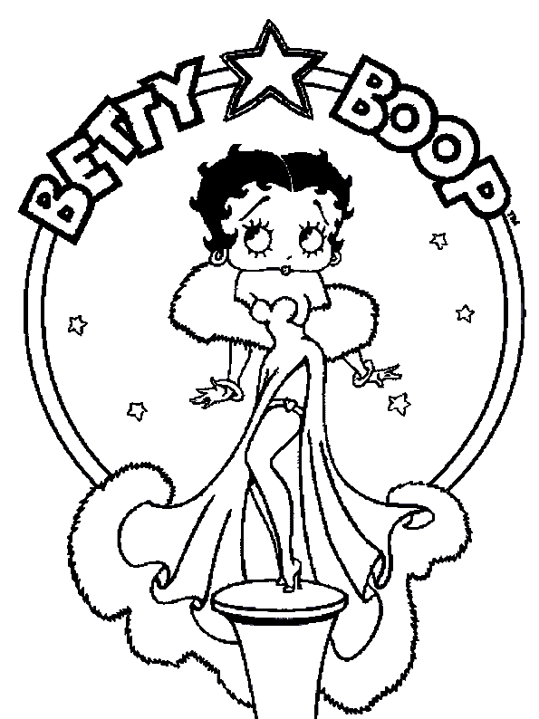 Betty Boop Coloring Pages 2 Coloring Pages To Print Betty Boop Betty Boop Pictures Coloring Books