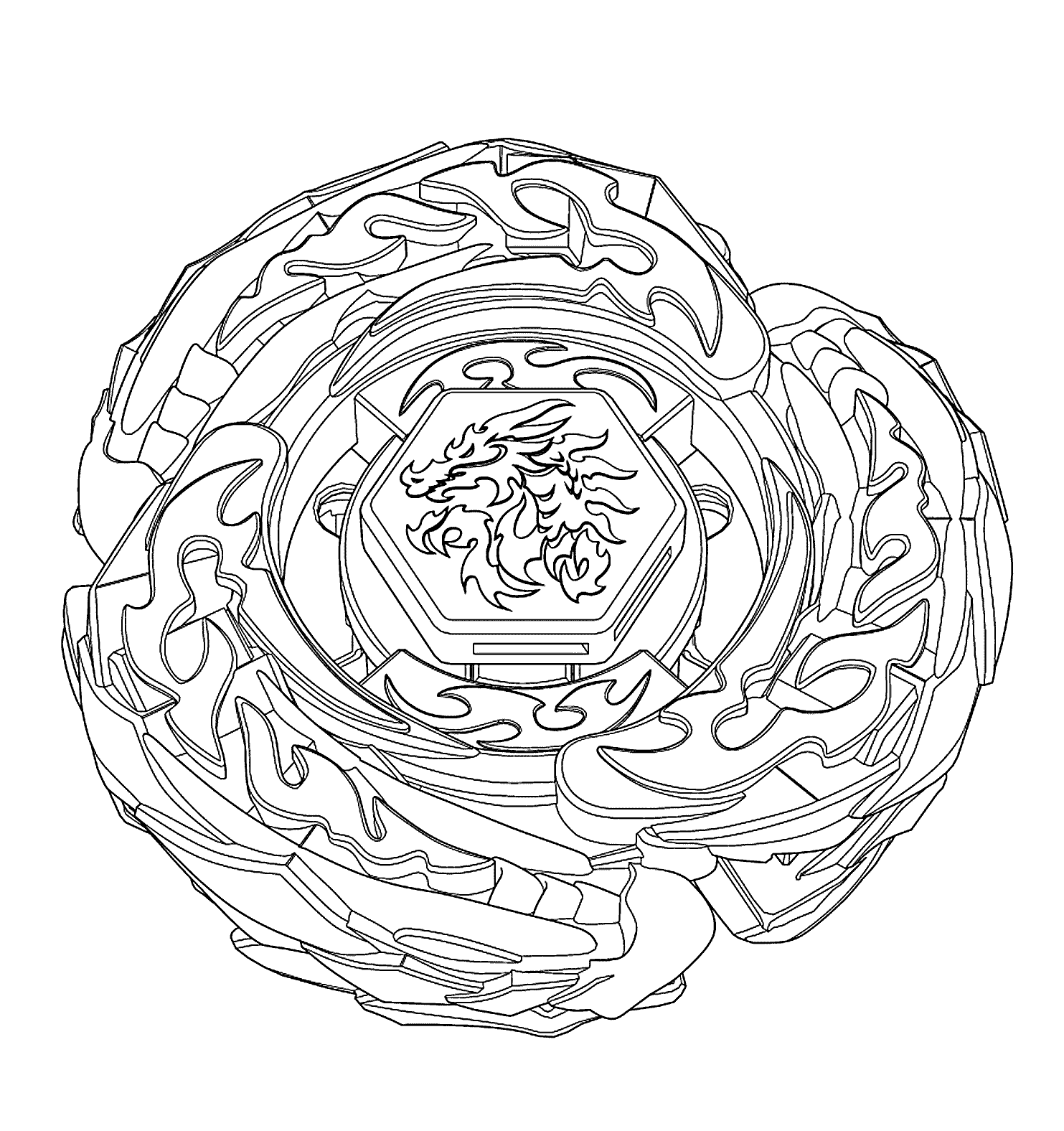 Drago Beyblade Coloring Pages For Kids Printable Free Coloring Pages For Kids Colorin