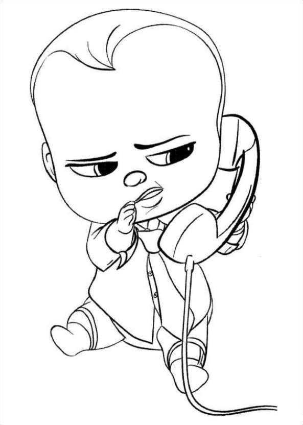Coloring Page Boss Baby Boss Baby 19 Baby Coloring Pages Paw Patrol Coloring Pages Fl