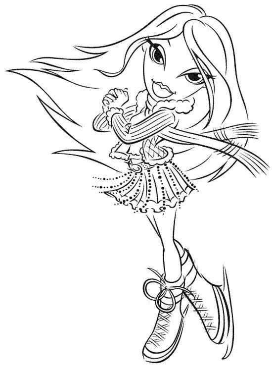 Bratz Kleurplaten 1 Coloring Pages Coloring Books Coloring Pages To Print