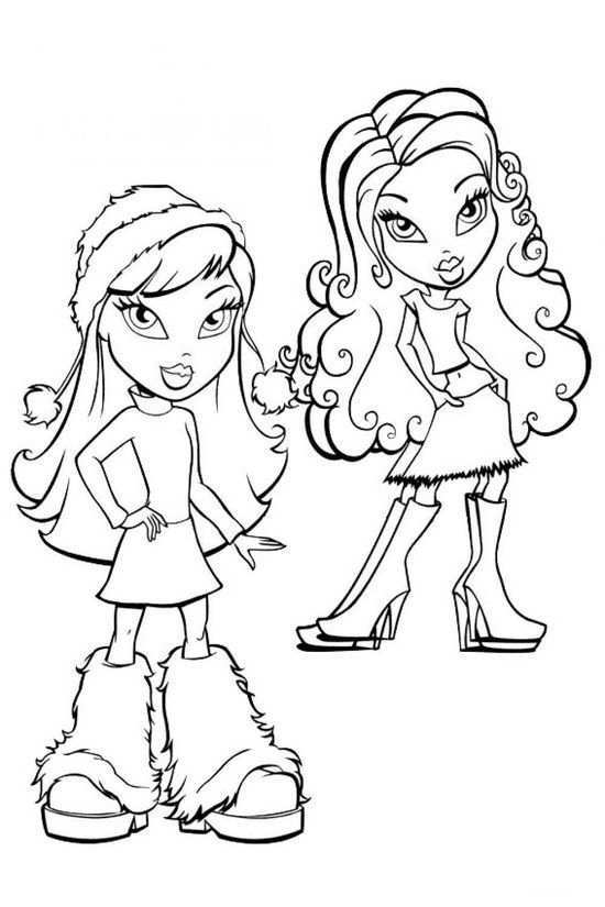 Bratz For Coloring Coloring Books Coloring Pages Coloring Pictures