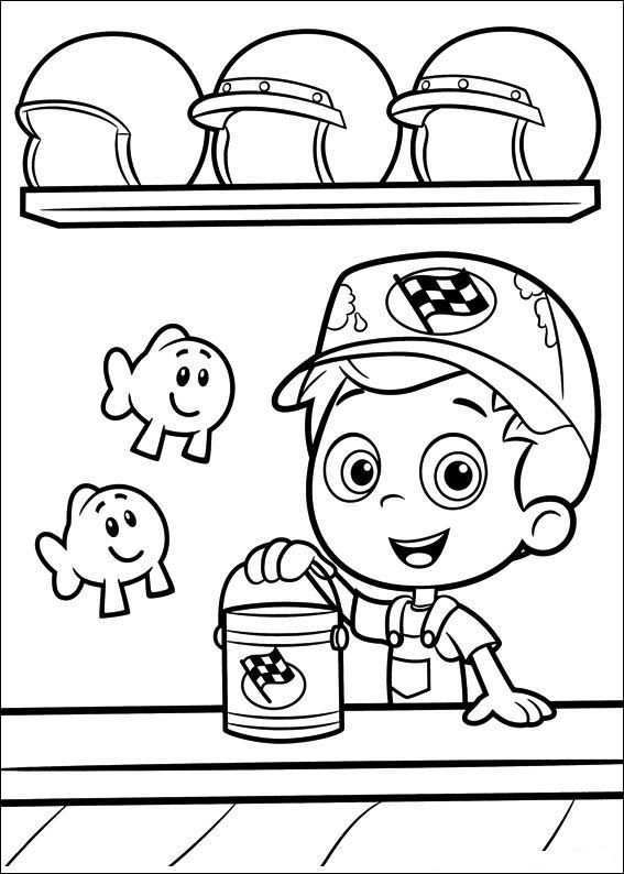 Kids N Fun Kleurplaat Bubble Guppies Bubble Guppies Kleurplaten Kleurplaten Voor Kind