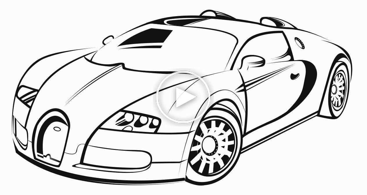 Bugatti Chiron Coloring Page Awesome Pics For Drawings Bugatti Car Drawings Bugatti C