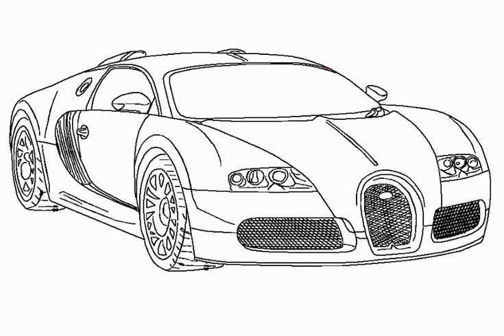 Bugatti Divo Coloring Pages Coloring Pages