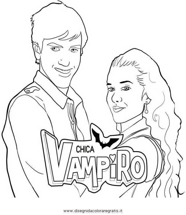 Coloriage Chica Vampiro Sketch Coloring Page Coloring Pages Male Sketch Color