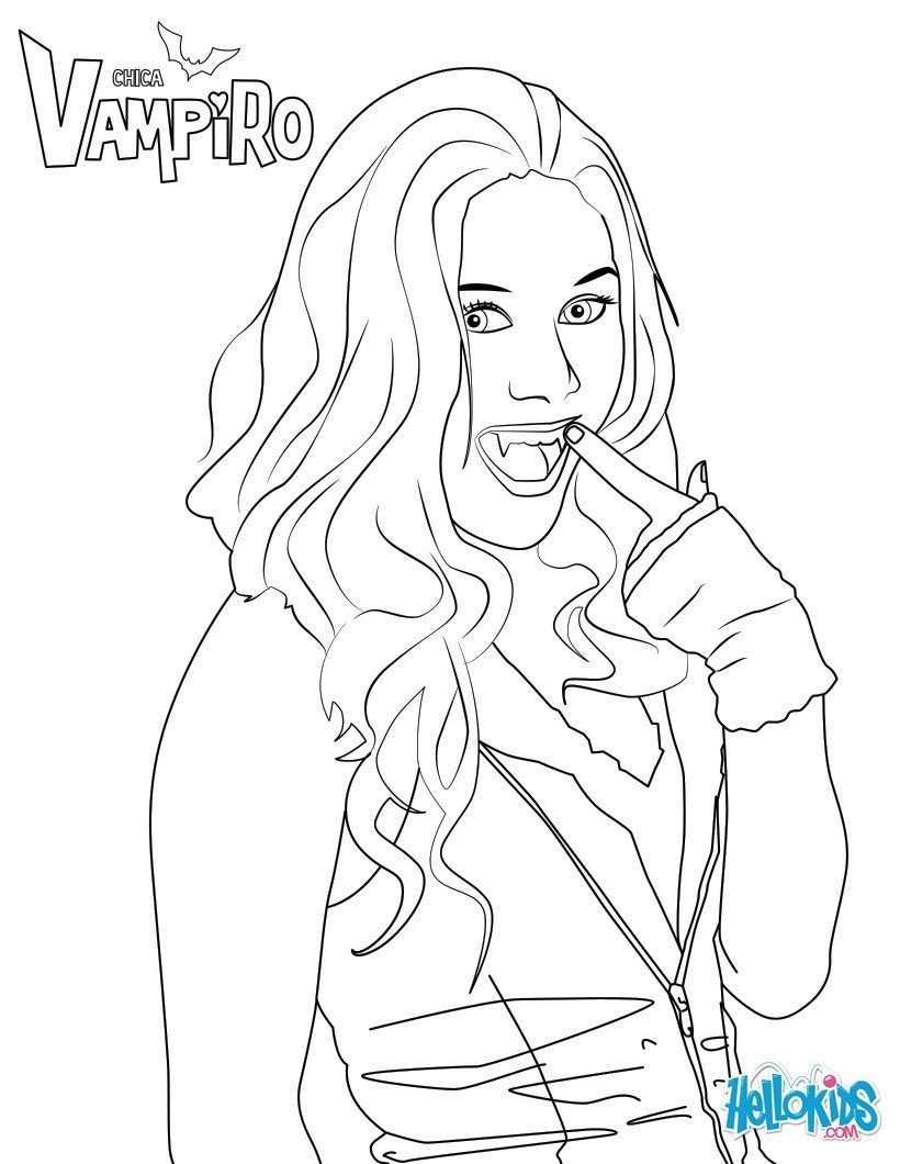 Coloriage Chica Vampiro Coloriage Coloriage Barbie