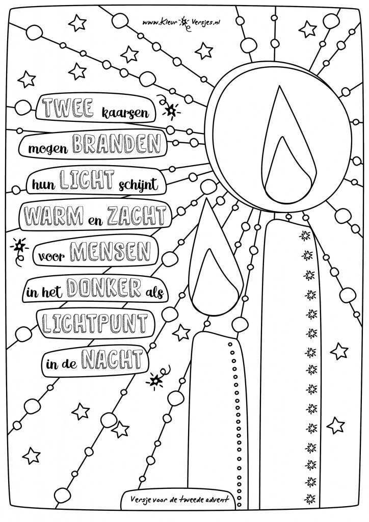 060 Tweede Advent Kleurversjes Nl Christelijke Kerst Wiskunde Kerst Christelijke Knut