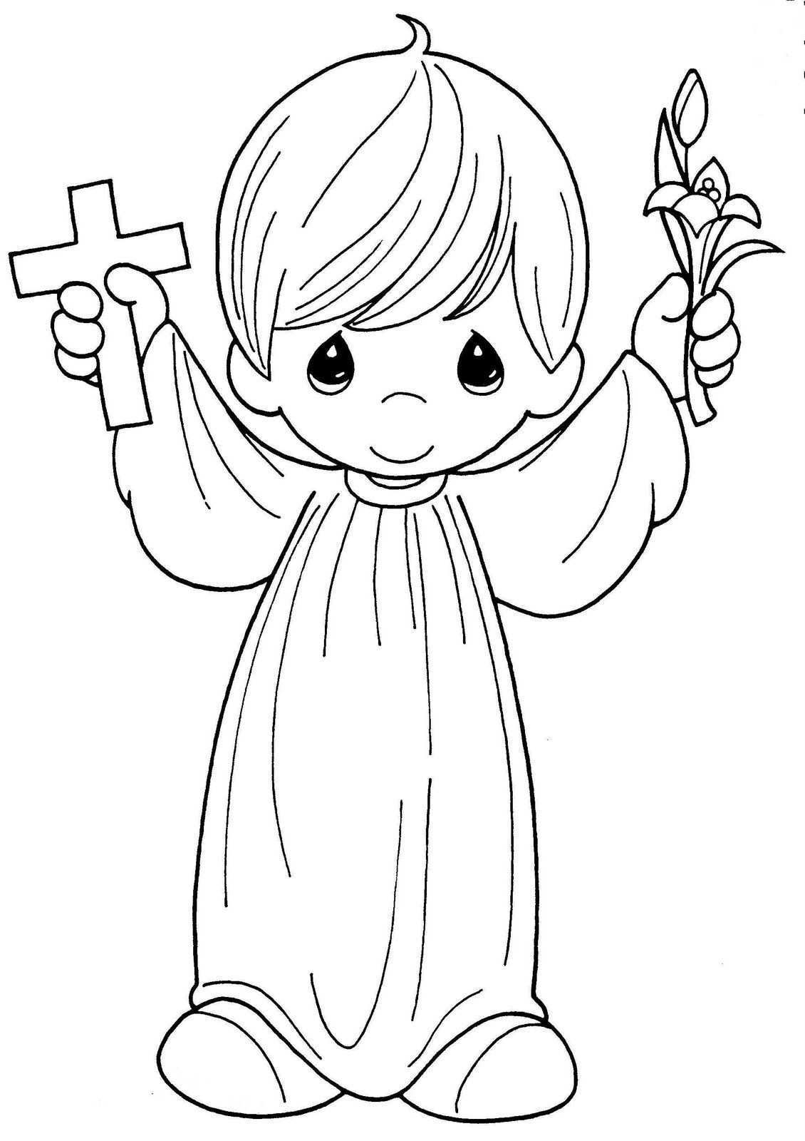 Precious Moments Coloring Pages Coloring For Kids Angel Coloring Pages Precious Momen
