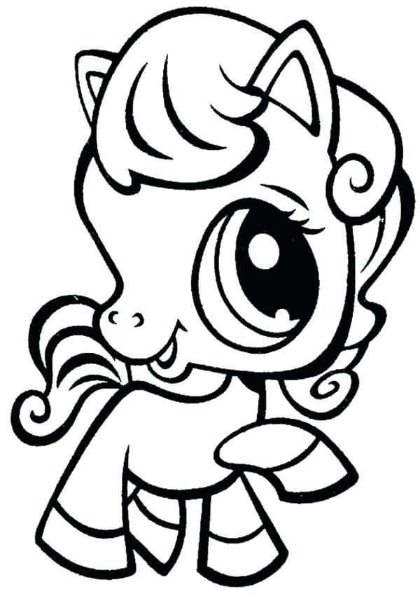600x851 Cute Baby Animal Coloring Pages 8 Pics Of Big Eyed Animal Coloring Cute Carto