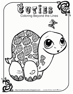 Cuties Free Animal Coloring Pages Turtle Coloring Pages Animal Coloring Pages Planet