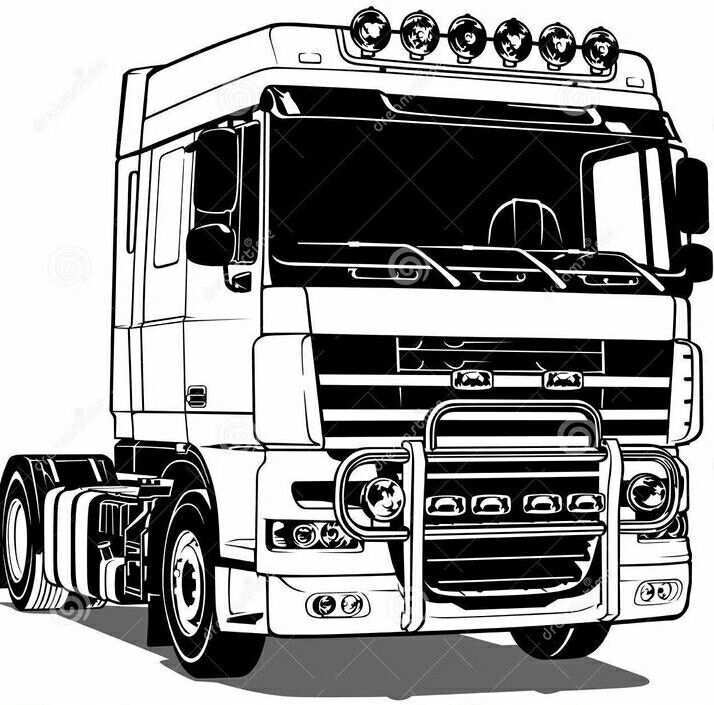 Tekening Daf Ft 105 4x2 Spacecab Desenho De Carreta Desenhos De Carros Ideias Para Lo