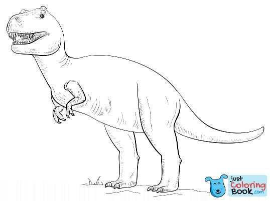 Tyranossaurus Rex Coloring Page Free Printable Coloring Pages In Tyrannosaurus Rex An