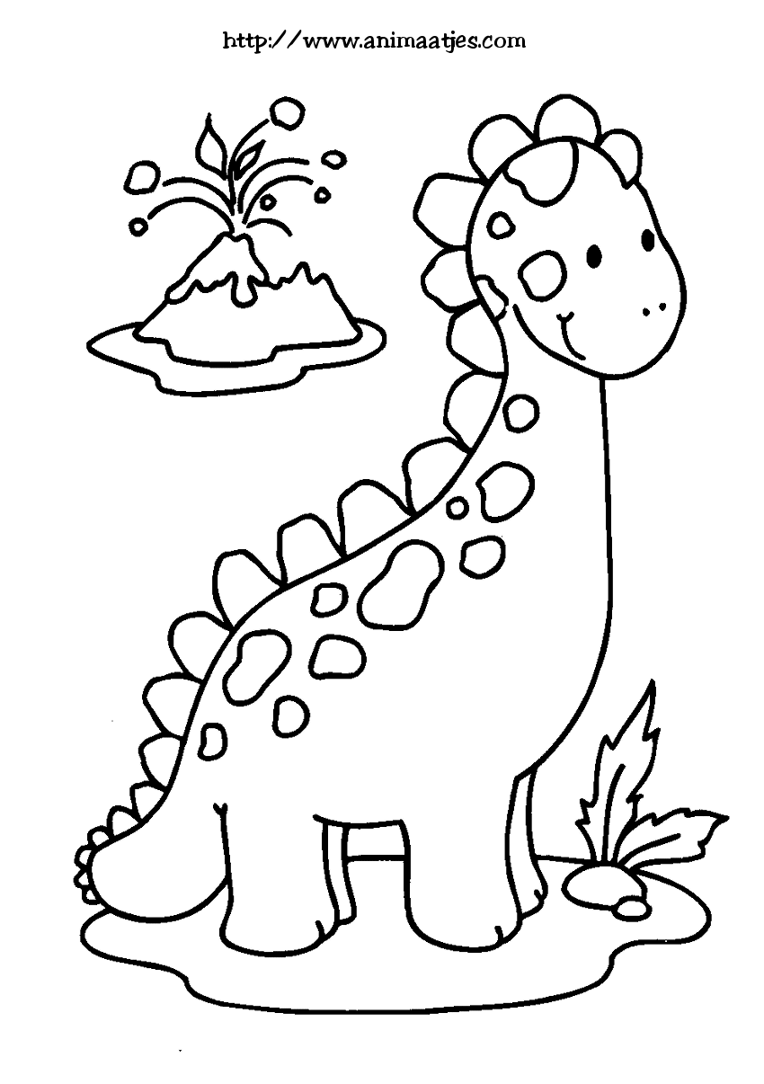 Kleurplaat Dino Dinosaur Coloring Pages Free Kids Coloring Pages Dinosaur Coloring