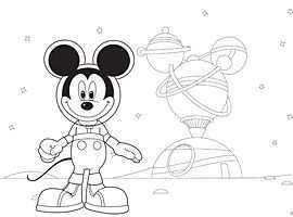 Disney Junior Print En Kleur Mickey Mouse Clubhuis Mickey Mouse Disney Junior Mickey