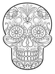 Afbeeldingsresultaat Voor Sugar Skull Kleurplaat Skull Coloring Pages Mandala Colorin