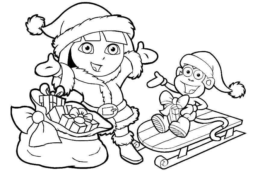 Christmas Coloring Pages 020 Only Kids Only Christmas Coloring Pages Cartoon Coloring
