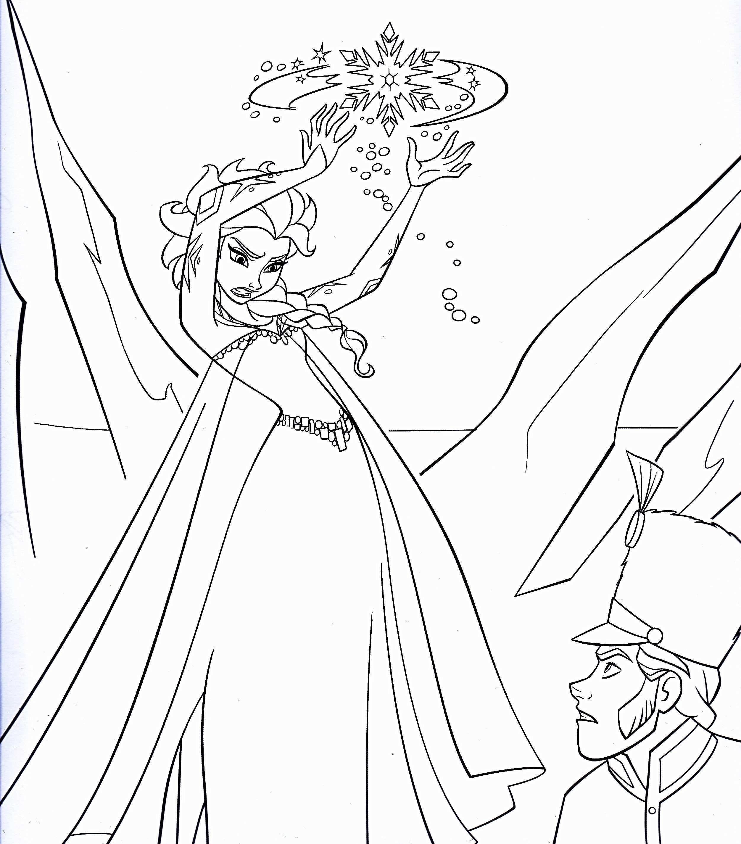 Walt Disney Coloring Pages Queen Elsa Prince Hans Westerguard Frozen Kleurplaten Prin