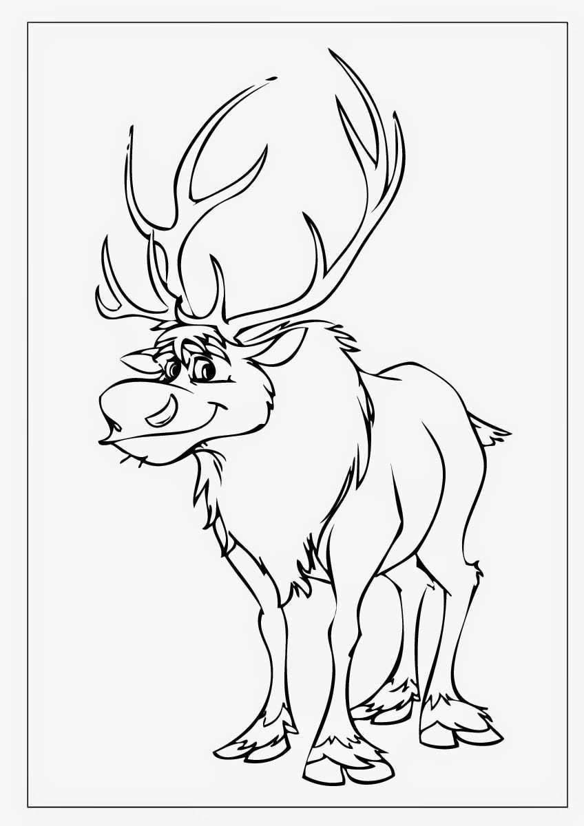 Trends For Disney Frozen Sven Coloring Pages Frozen Coloring Pages Frozen Coloring Sv