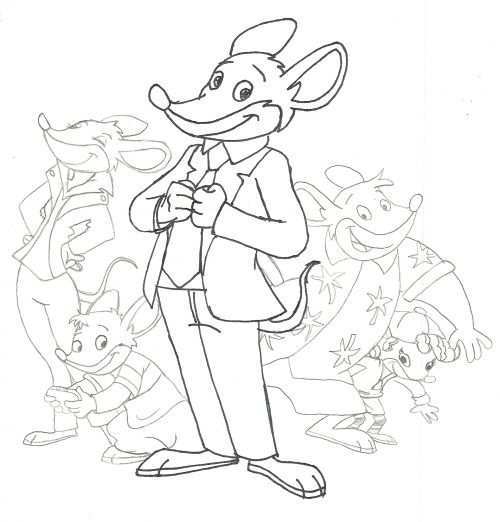 How To Draw Geronimo Stilton Characters Google Search Artigianato Per Bambini Artigia