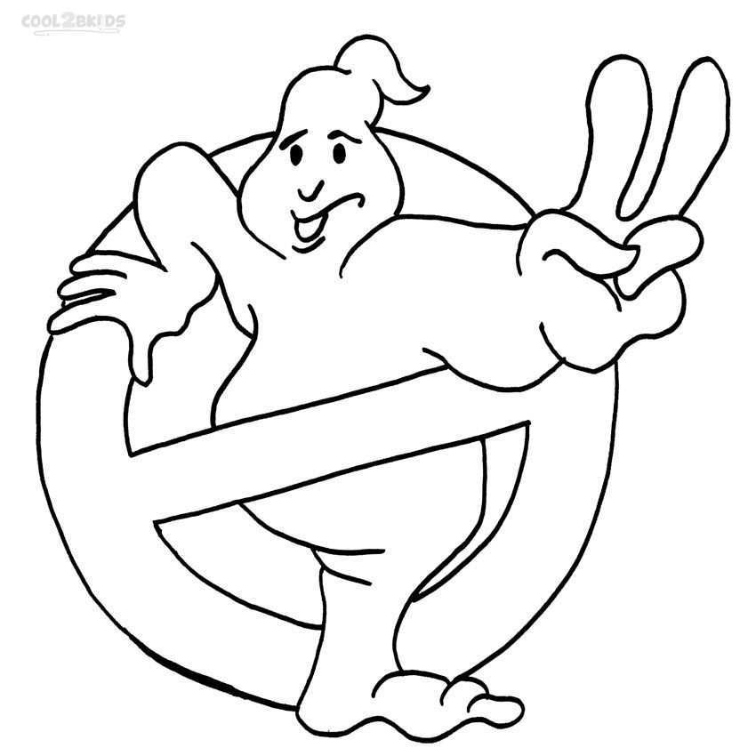 Printable Ghostbusters Coloring Pages For Kids Cool2bkids Cartoon Coloring Pages Mons