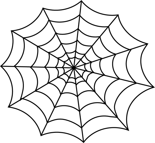 Black And White Spider Web Halloween Spider Web Halloween Spider Spider Web