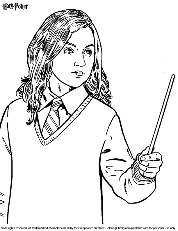 Harry Potter Coloring Picture Harry Potter Colors Harry Potter Coloring Pages Harry Potter Printables