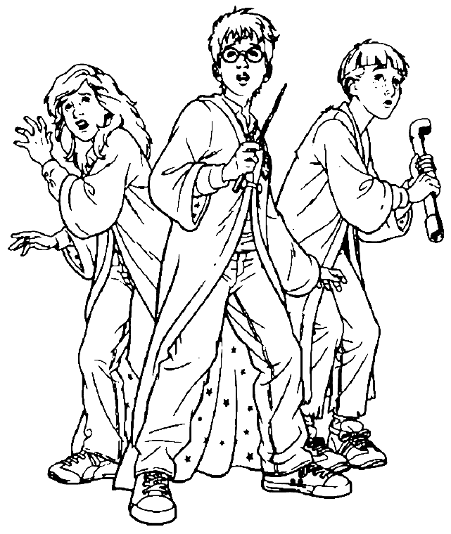 Free Printable Harry Potter Coloring Pages For Kids Harry Potter Coloring Book Harry