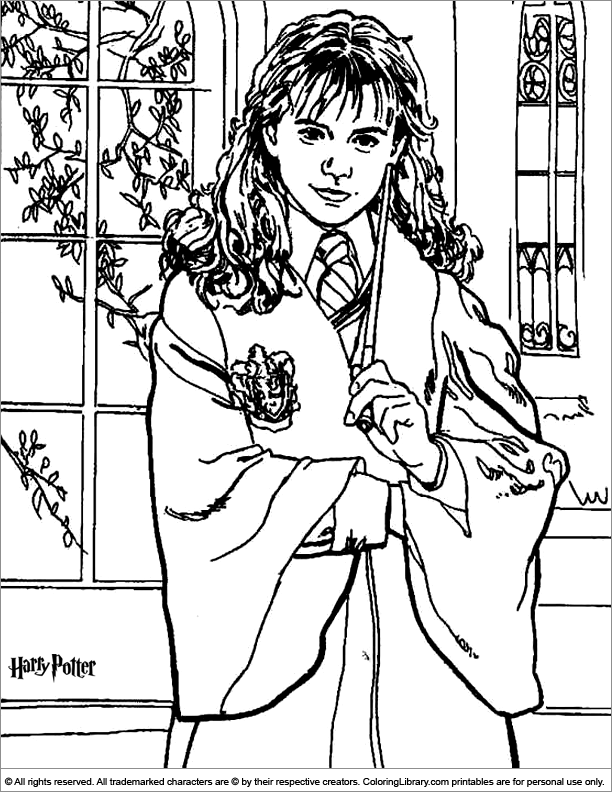Harry Potter Coloring Picture Harry Potter Colors Harry Potter Printables Harry Potter Coloring Pages