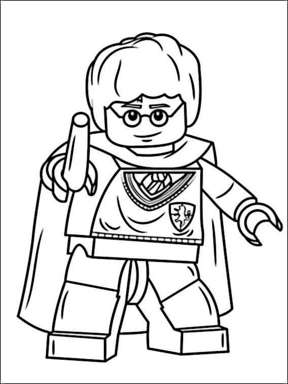 Lego Harry Potter Kleurplaat Printen 7 Dibujos Animados De Harry Potter Actividades De Harry Potter Paginas Para Colorear