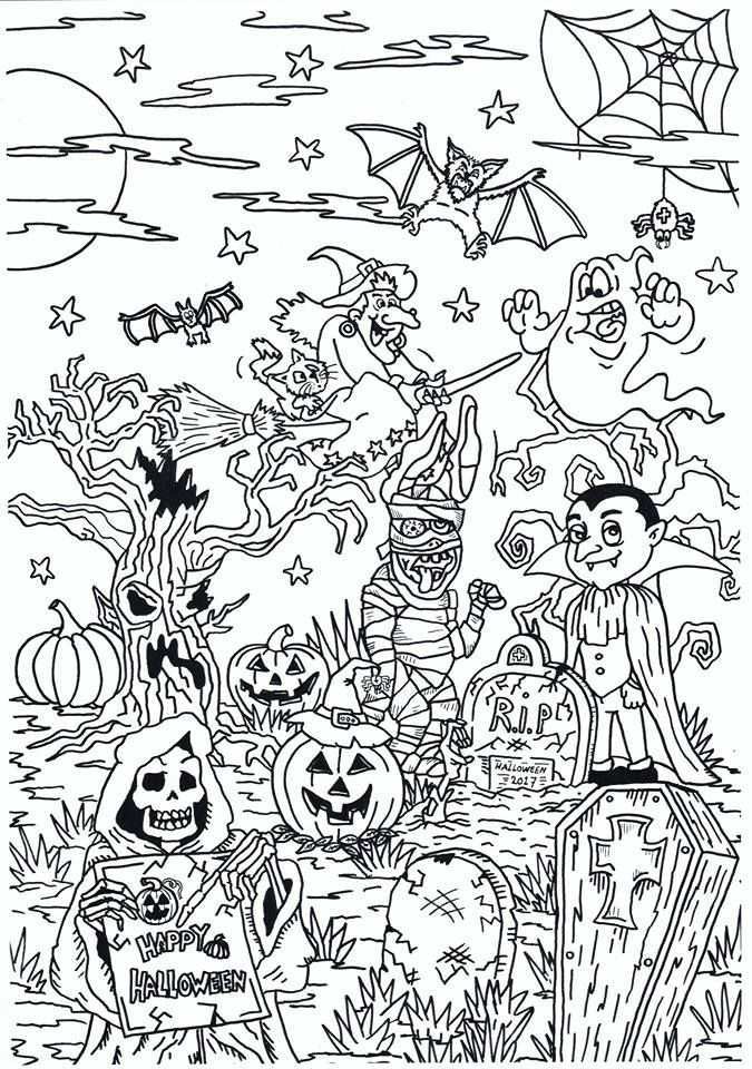 Nieuwste Kleurplaat Van Noagecolouringsuuz Halloween Halloween Coloring Sheets Halloween Coloring Pictures Halloween Coloring