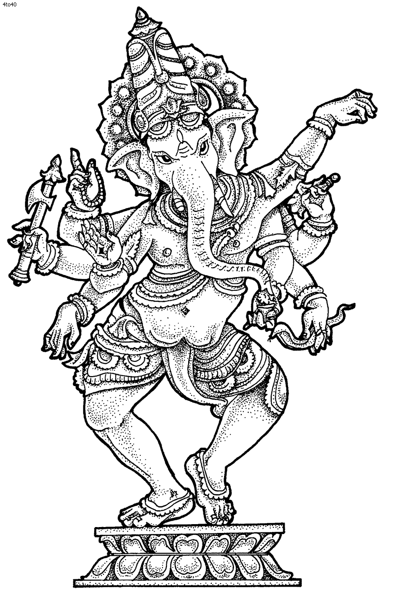 Ganesha Coloring Pictures Ganesh Chaturthi Coloring Pages Ganesh Chaturthi Top 20 Col