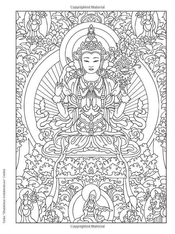 Tibetan Designs Coloring Pinterest Mandala Kleurplaten Kleurboek Kleurplaten