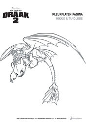 Dreamworks Animation S Hoe Tem Je Een Draak 2 How To Train Your Dragon Dreamworks Animation Dragon Coloring Page