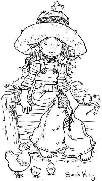 Holly Hobby Kleurboek Coloring Pages Sarah Kay Coloring Books