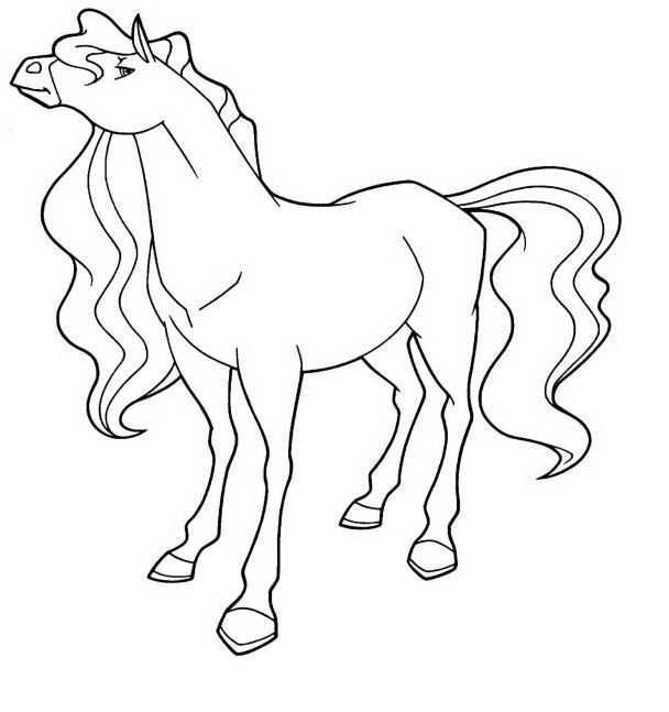 Free Printable Horseland Coloring Pages For Kids Horse Coloring Pages Horse Coloring