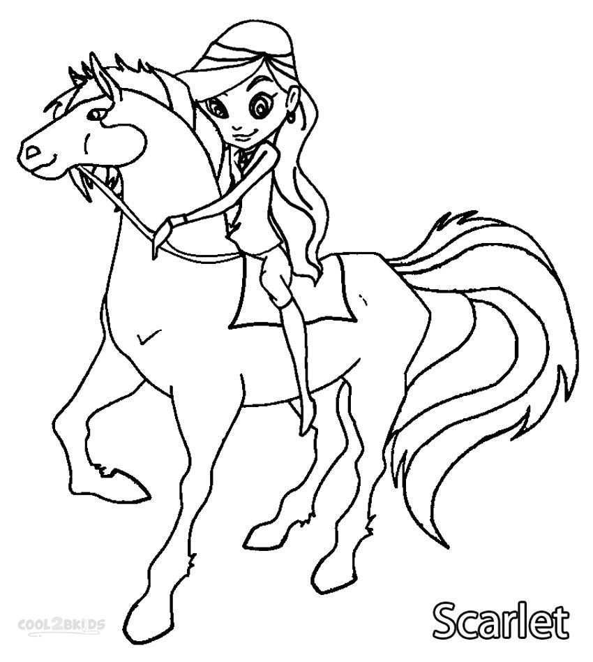 The Horseland Coloring Pages Are Ideal For Kids Who Are Too Young To Actually Underst