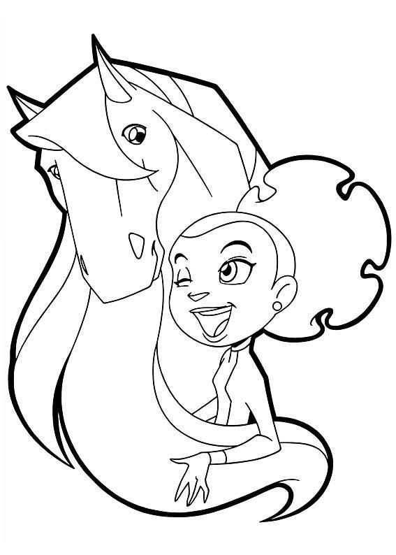 Free Printable Horseland Coloring Pages For Kids Kids Coloring Books Coloring Picture