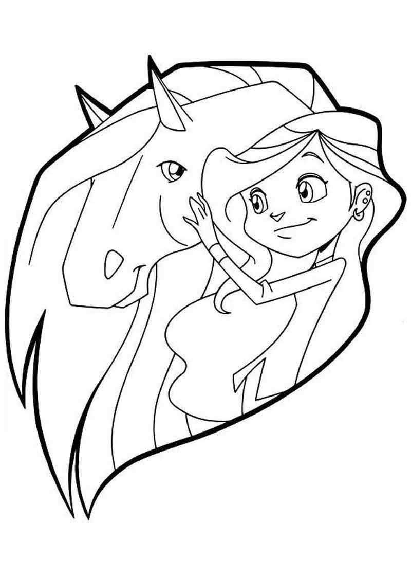 Horseland Coloring Pages For Kids Horse Coloring Pages Cartoon Coloring Pages Colorin
