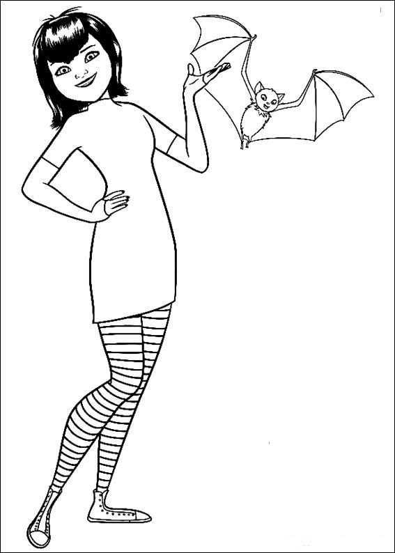Hotel Transylvania Coloring Pages 4 Hotel Transylvania Mavis Hotel Transylvania Color